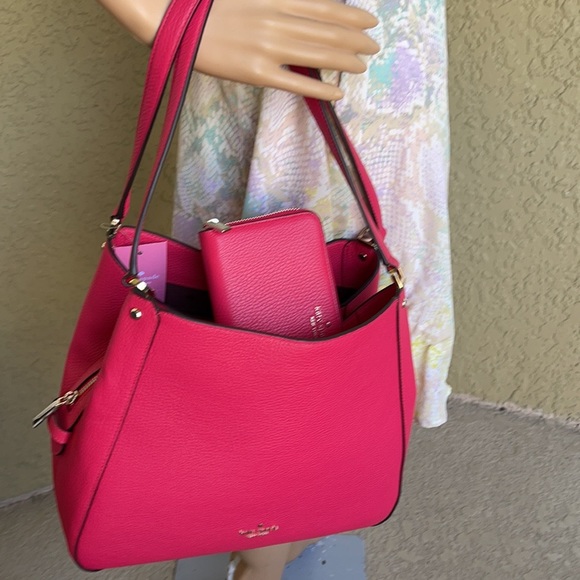 Kate Spade leila md triple compartment shoulder bag & leila lg continentl wallet - Picture 4 of 16